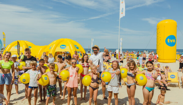 Zobacz jak bawiliśmy się podczas Projektu Plaża w Ustce!